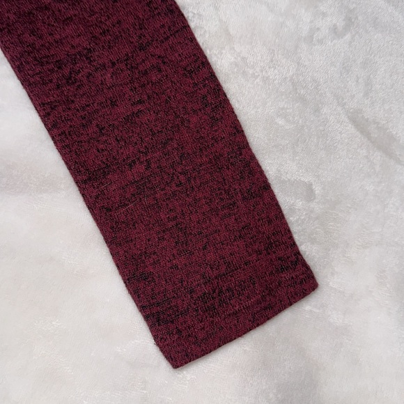 Urban Outfitters XS Kimchi Blue Red Black Ballet Faux Wrap Knit Mini Dress - Picture 6 of 7